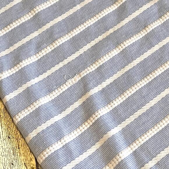 Sail to Sable Womens Blue & White Striped Rope Nautical Shirt Dress Size Large - Picture 7 of 8